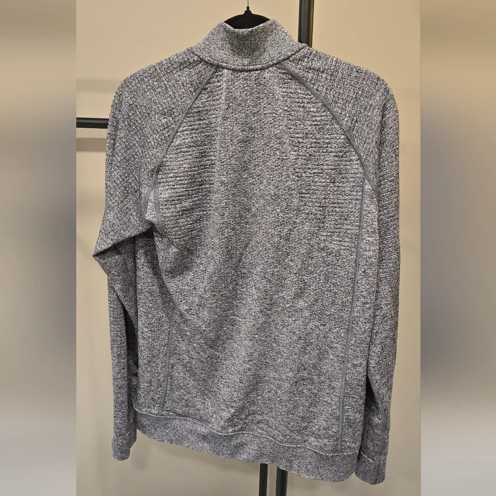 Mens Lululemon Engineered Warmth Gray Zip Up Jacket